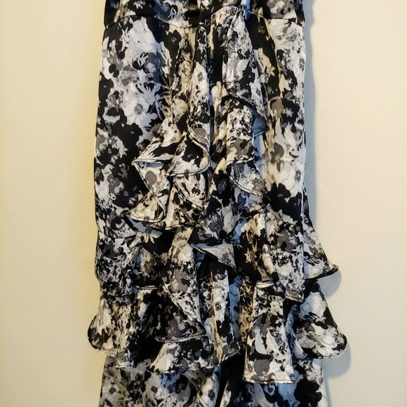Jacob Belted Ruffle Mini Dress, Sz M - Picture 5 of 11